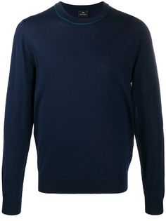 PS Paul Smith джемпер тонкой вязки с круглым вырезом