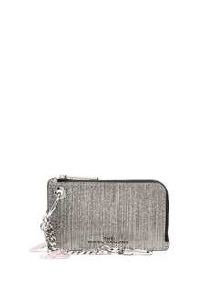 Marc Jacobs кошелек на молнии с эффектом металлик