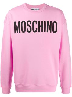 Moschino толстовка с логотипом