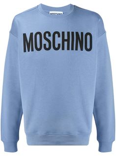 Moschino толстовка с логотипом