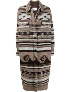 Isabel Marant Étoile пальто-рубашка оверсайз Gabin