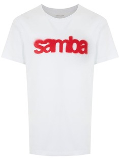 Osklen T-SHIRT STONE VINTAGE STENCIL SAMBA