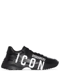 Dsquared2 кроссовки с принтом Icon