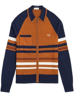 Nicholas Daley кардиган на молнии из коллаборации с Fred Perry