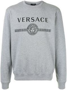 Versace толстовка с логотипом