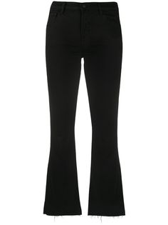 J Brand укороченные расклешенные брюки
