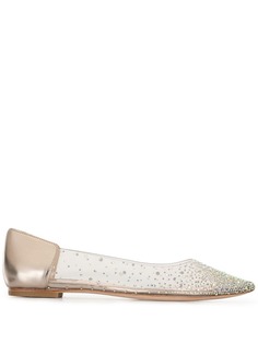 Badgley Mischka балетки Gabi с кристаллами