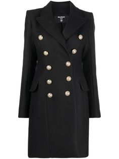 Balmain двубортное пальто