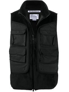 White Mountaineering Gore Tex fleece gilet