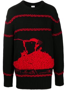 Paul Smith wool spaghetti jumper