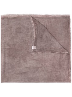 Faliero Sarti lightweight frayed hem scarf