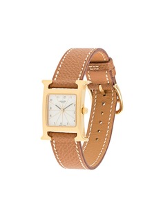 Hermès наручные часы pre-owned с квадратным корпусом