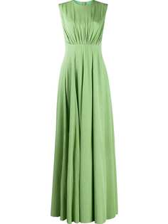 Emilia Wickstead вечернее платье без рукавов