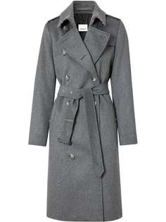 Burberry двубортный тренч
