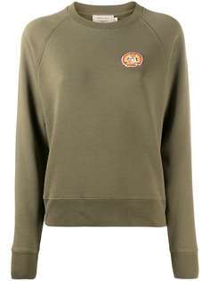 Maison Kitsuné толстовка с нашивкой