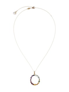 Dolce & Gabbana колье с подвеской в форме буквы O из топазов