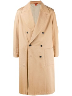 Barena panelled double-breasted coat