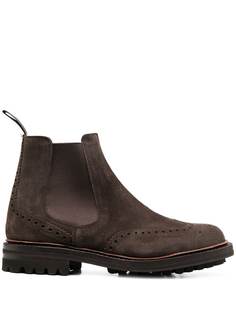 Churchs perforated Chelsea boots