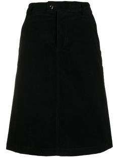 A.P.C. high-waisted midi skirt