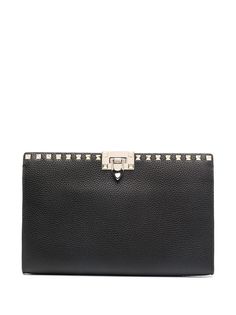 Valentino Garavani large Rockstud clutch