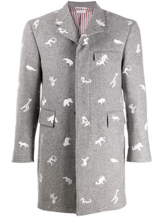 Thom Browne пальто с принтом