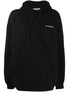 Balenciaga худи оверсайз с надписью