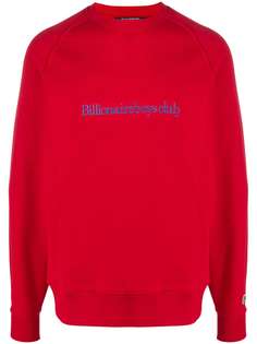 Billionaire Boys Club толстовка с вышитым логотипом