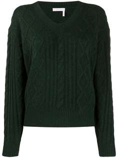 See by Chloé cable-knit jumper