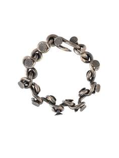 Guidi nail chain-link bracelet