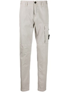 Stone Island брюки карго с нашивкой-логотипом
