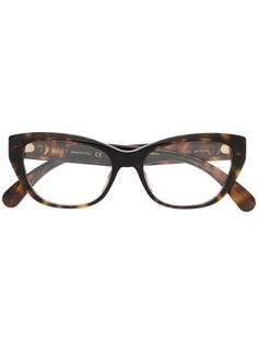 Gucci Eyewear очки в оправе кошачий глаз с логотипом