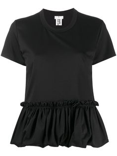 Comme Des Garçons Noir Kei Ninomiya футболка с оборками