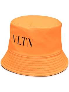 Valentino Garavani двусторонняя панама с логотипом VLTN