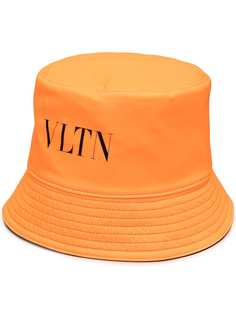 Valentino Garavani двусторонняя панама с логотипом VLTN