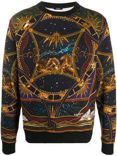 Balmain толстовка с принтом