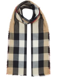 Burberry кашемировый шарф в клетку Vintage Check