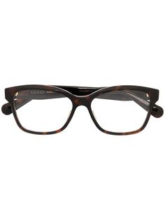 Gucci Eyewear очки в прямоугольной оправе