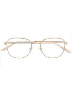 Gucci Eyewear очки в квадратной оправе с логотипом