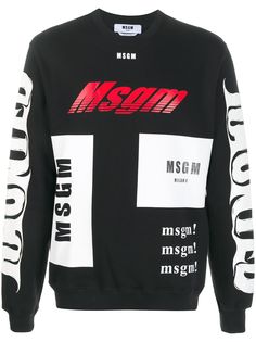 MSGM толстовка с логотипом