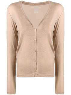 Majestic Filatures кардиган с V-образным вырезом и эффектом металлик