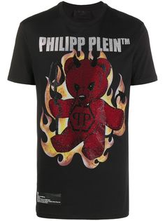 Philipp Plein футболка с графичным принтом