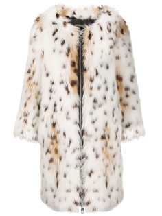 Ermanno Scervino шуба из искусственного меха на молнии
