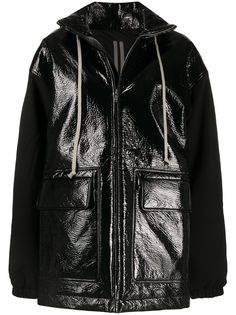 Rick Owens DRKSHDW куртка на молнии с капюшоном