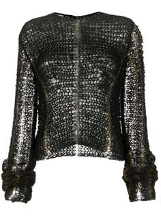 Ann Demeulemeester джемпер рыхлой вязки
