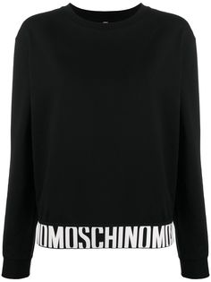 Moschino толстовка с логотипом