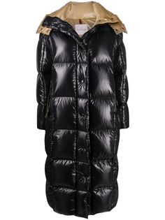 Moncler лакированный пуховик