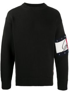 Tommy Hilfiger джемпер с логотипом на рукаве