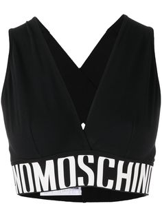 Moschino бюстгальтер с логотипом