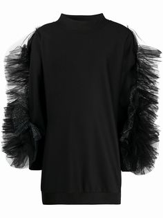 Loulou платье-толстовка с оборками на рукавах