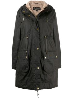 Barbour парка с капюшоном